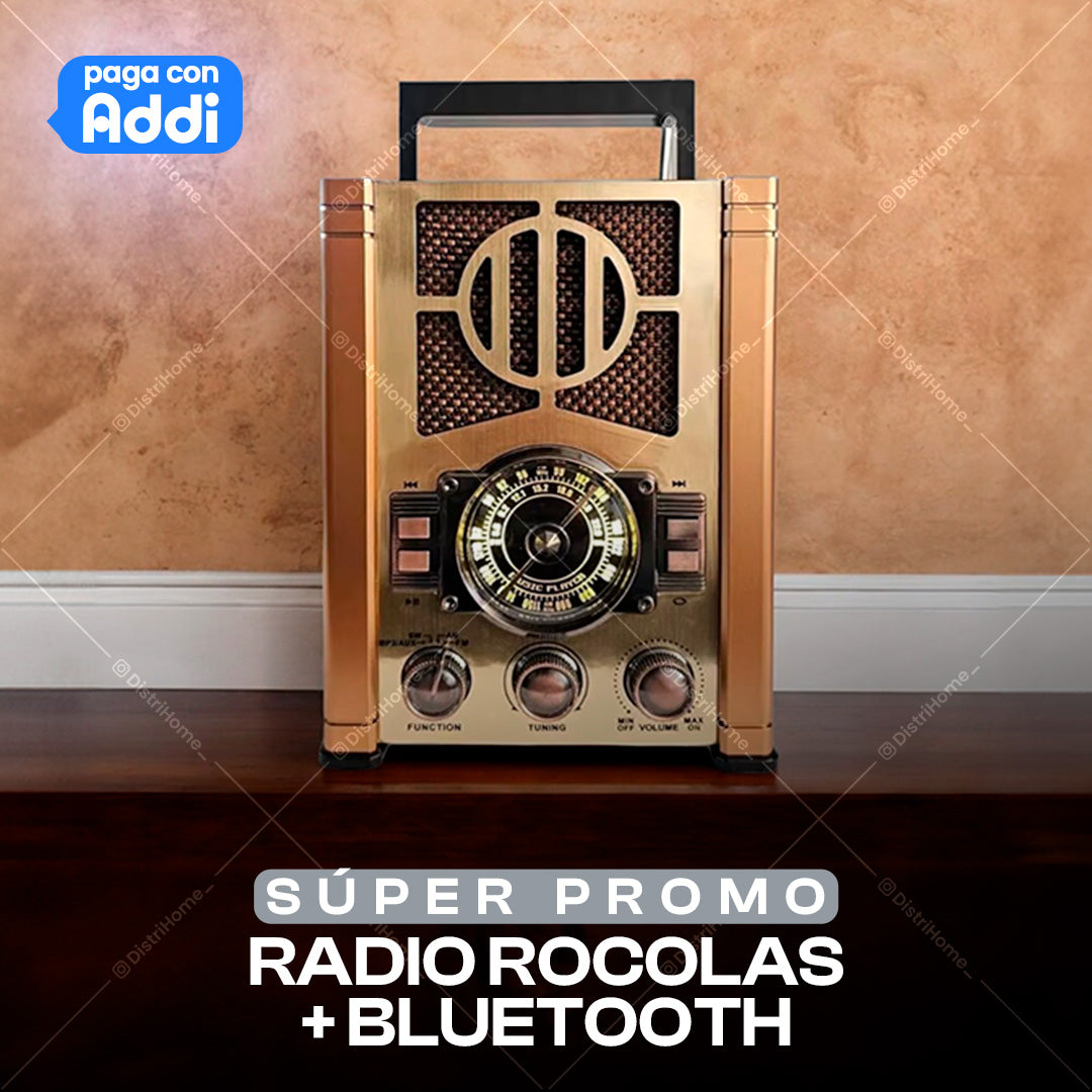 RADIO ROCOLA #3 CON BLUETOOTH