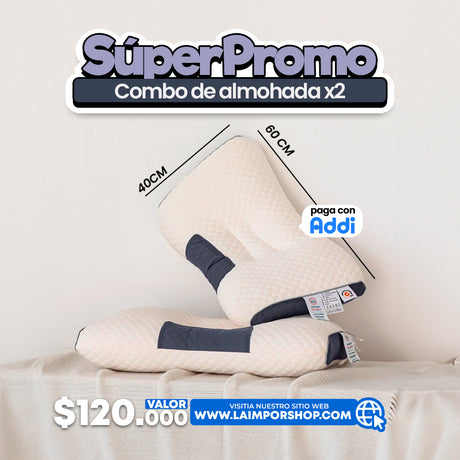 COMBO ALMOHADA X2