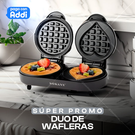 DUO DE WAFLERAS